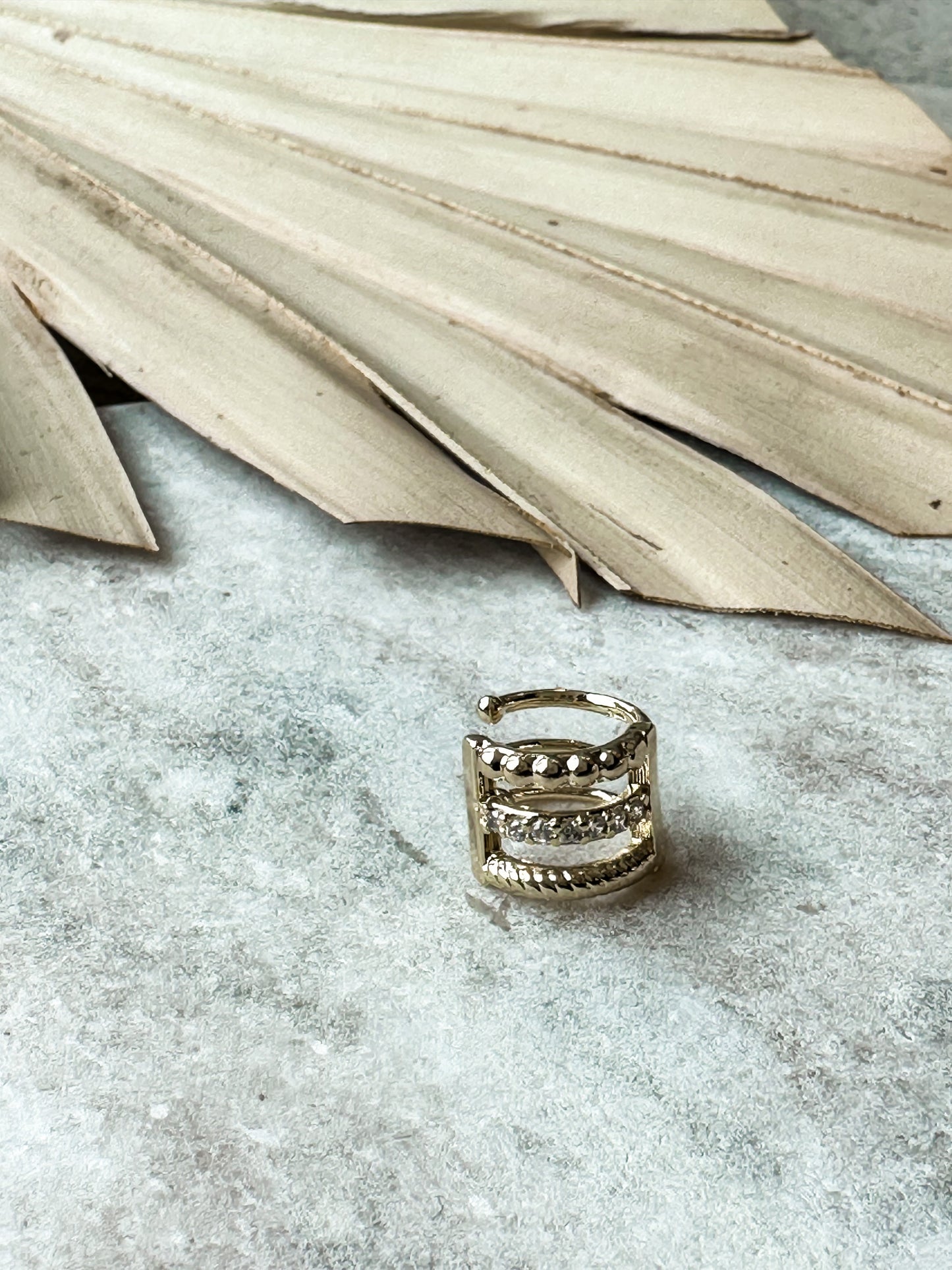 Three's A Crowd Ear Cuff