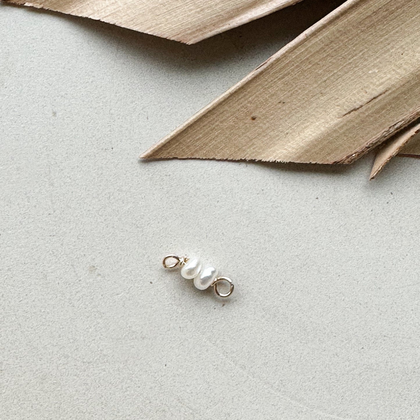Pearl Connector Charms