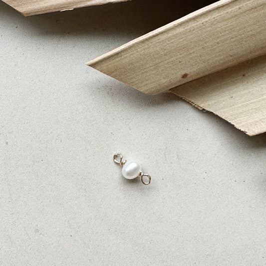 Pearl Connector Charms