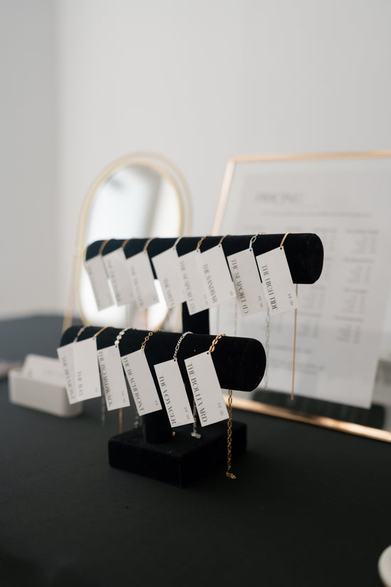 14k gold filled and sterling silver chains for permanent jewelry