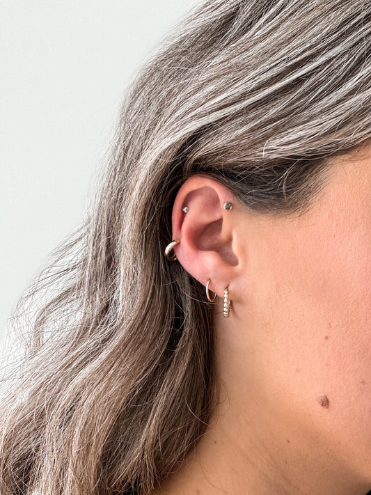 Simple Half-Moon Ear Cuff