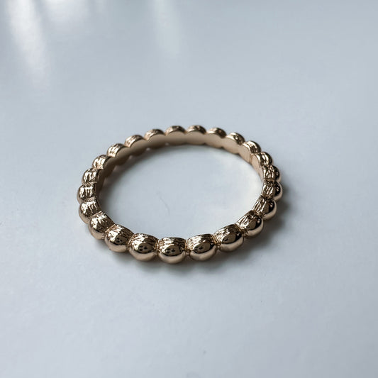 Golden Hour Beaded Ring