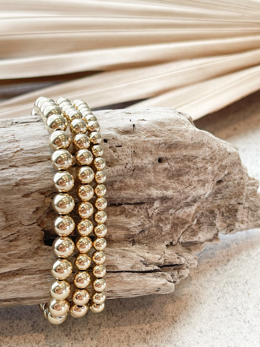 Gold Filled Beaded Bracelet